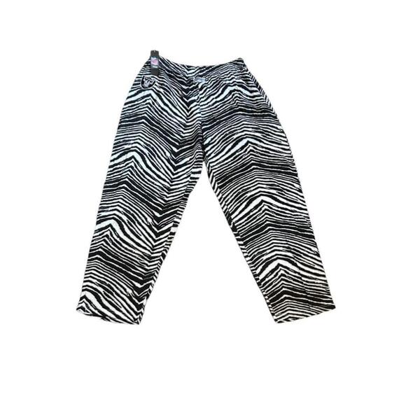 NWT ZUBAZ LAS VEGAS RAIDERS NFL MEN´S ZEBRA LEFT HIP LOGO LOUNGE PANT Sz  XL\u200b Pants - Pants